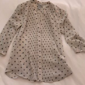H&M floral print blouse